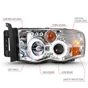 ANZO USA Electrical Lighting and Body ANZO USA 111491 Headlight Set