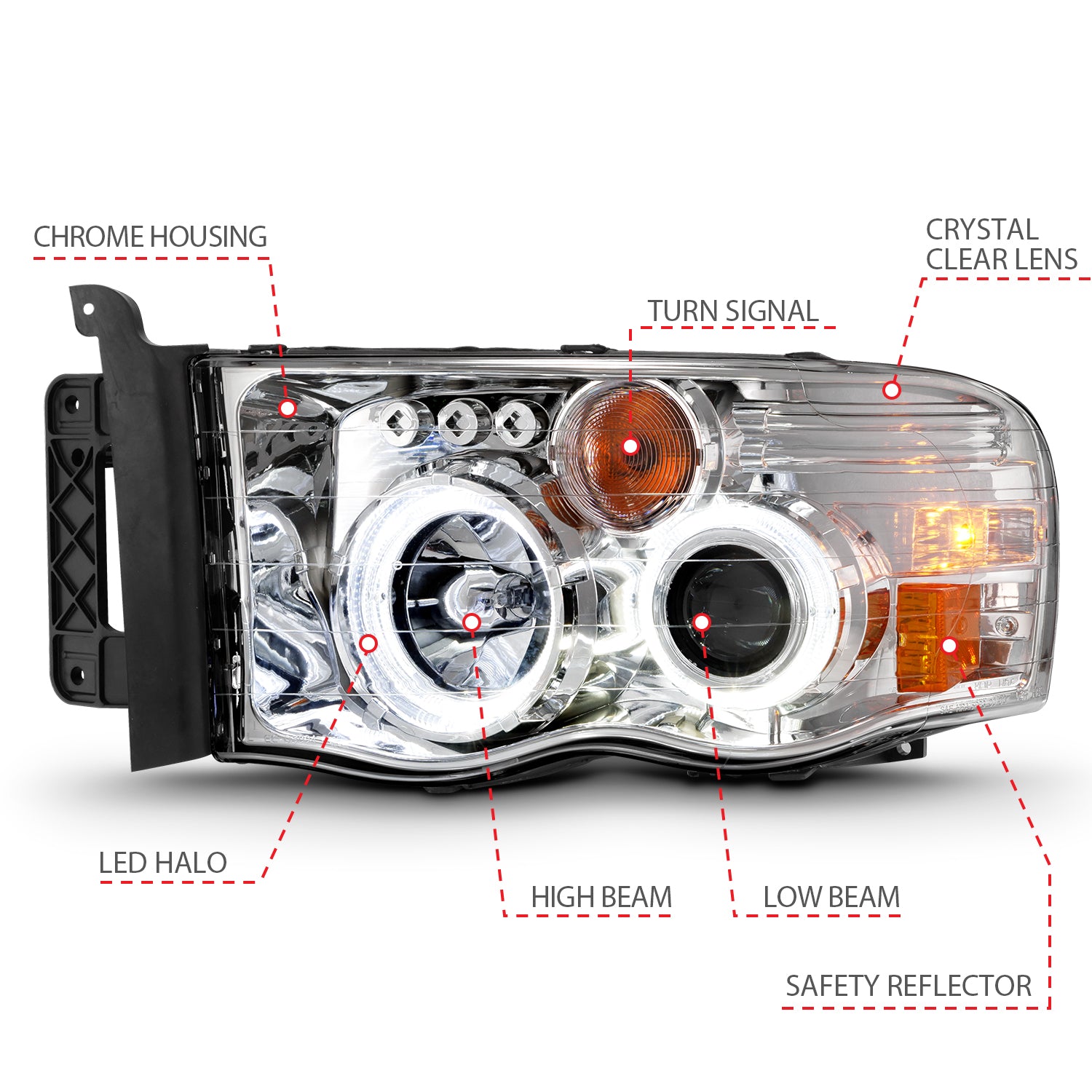 ANZO USA 111491 - Headlight Set