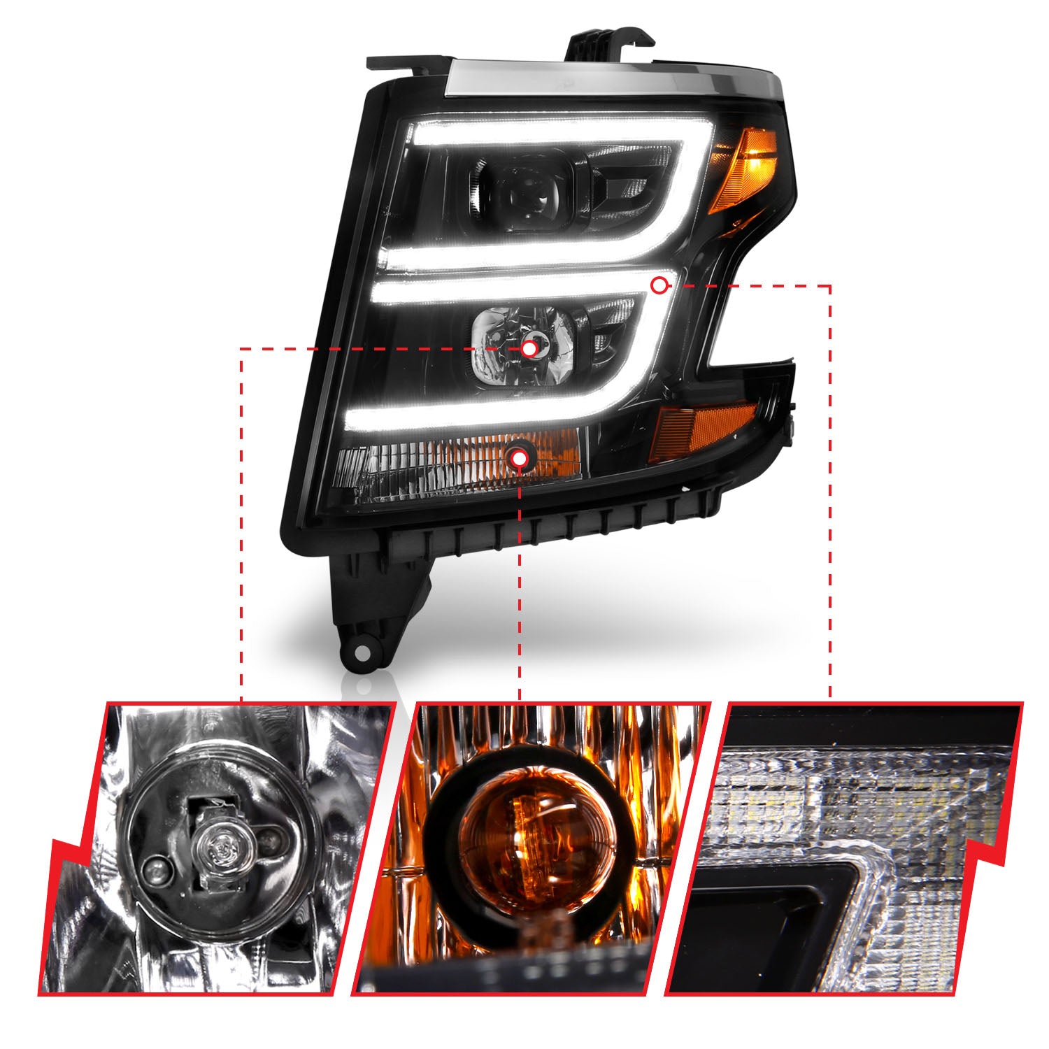 ANZO USA 111492 - Headlight Set