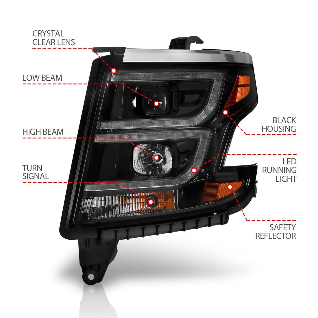 ANZO USA Electrical Lighting and Body ANZO USA 111492 Headlight Set