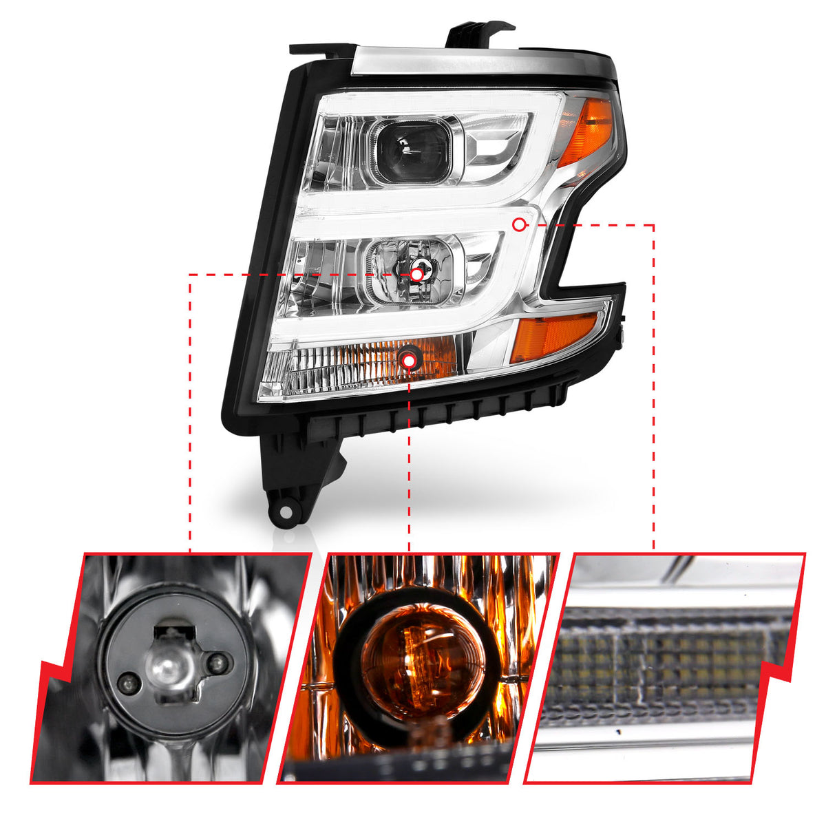 ANZO USA 111493 - Headlight Set
