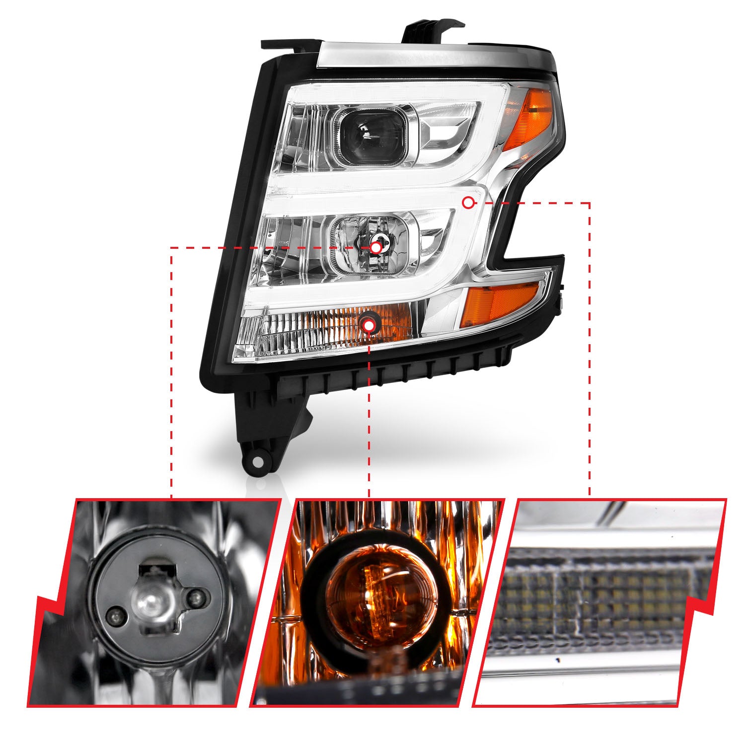 ANZO USA 111493 - Headlight Set