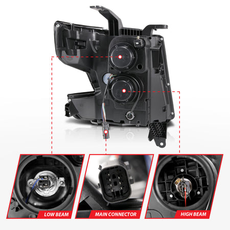 ANZO USA 111493 - Headlight Set