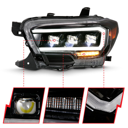 ANZO USA 111496 - LED Projector Headlight 4