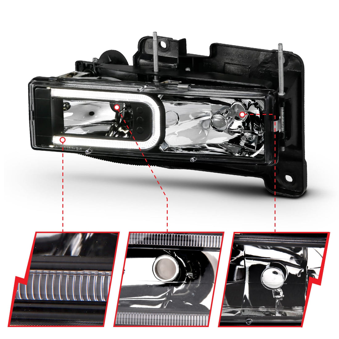ANZO USA ANZO USA 111498 Headlight Set