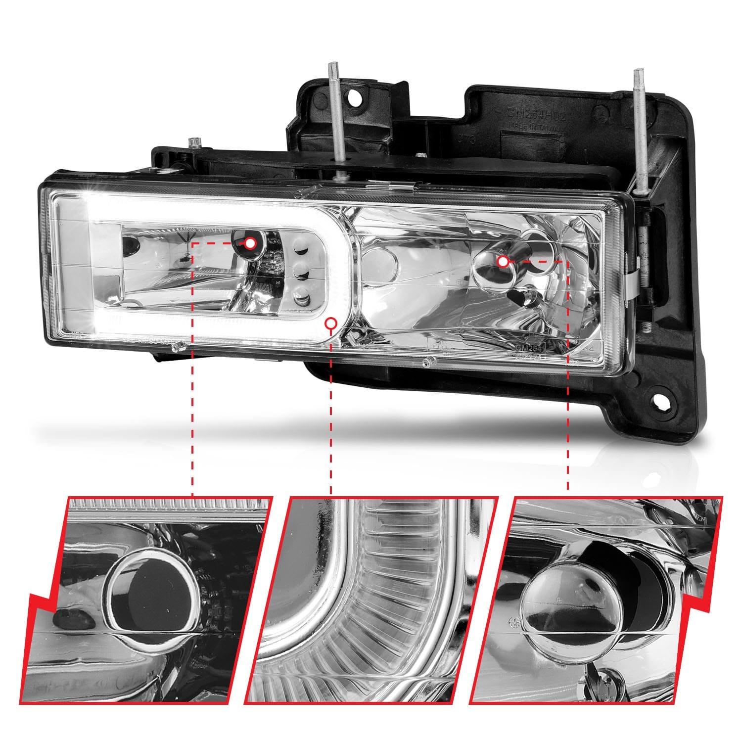 ANZO USA ANZO USA 111499 Headlight Assembly