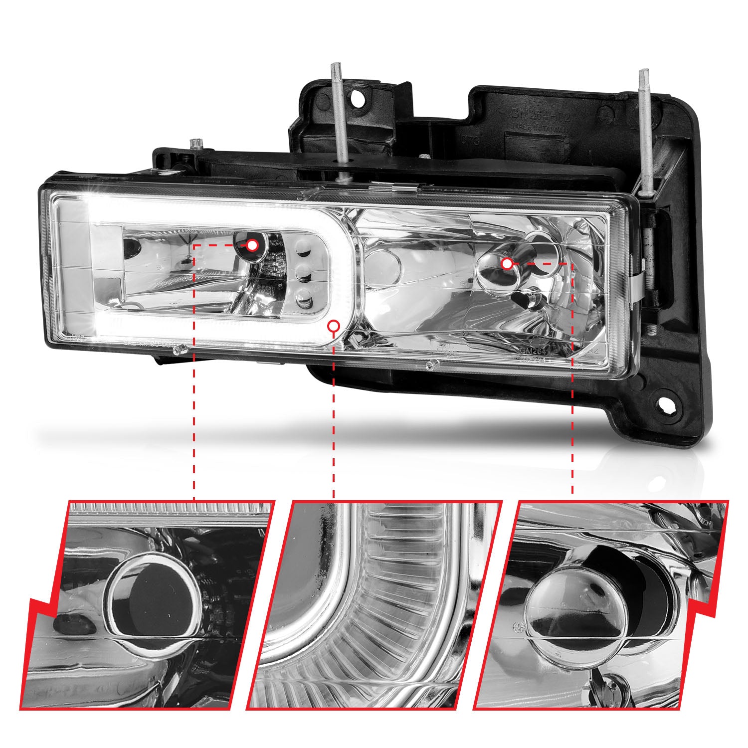 ANZO USA 111499 - Headlight Assembly