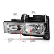 ANZO USA ANZO USA 111499 Headlight Assembly