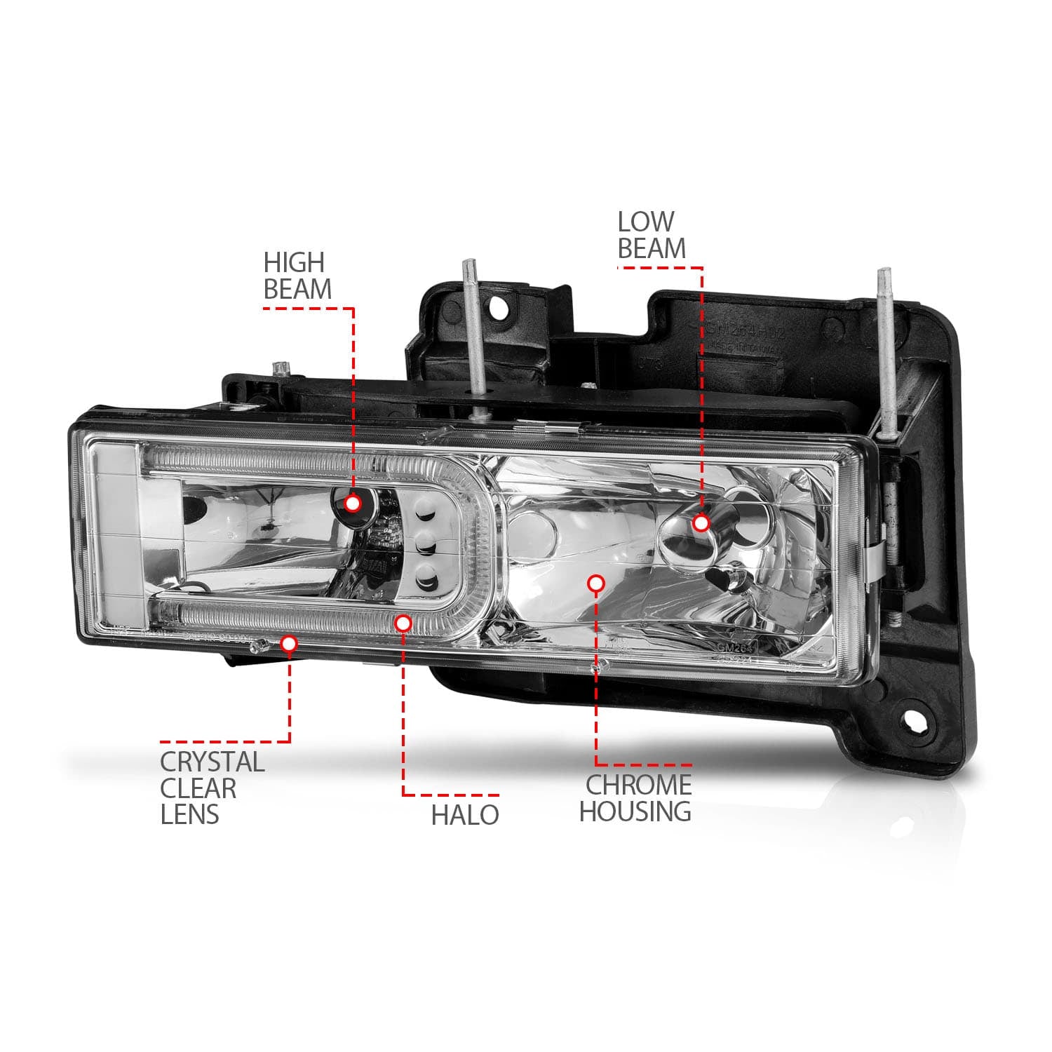 ANZO USA ANZO USA 111499 Headlight Assembly