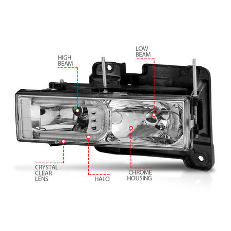 ANZO USA 111499 - Headlight Assembly