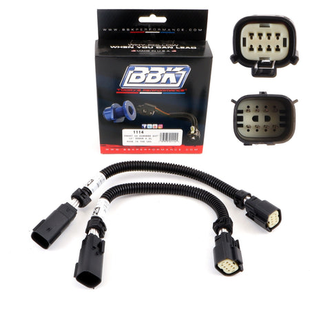 BBK Performance Parts 1114 - 2015-2024 DODGE HELLCAT 6.2L O2 SENSOR EXTENSIONS 6 Pin 1