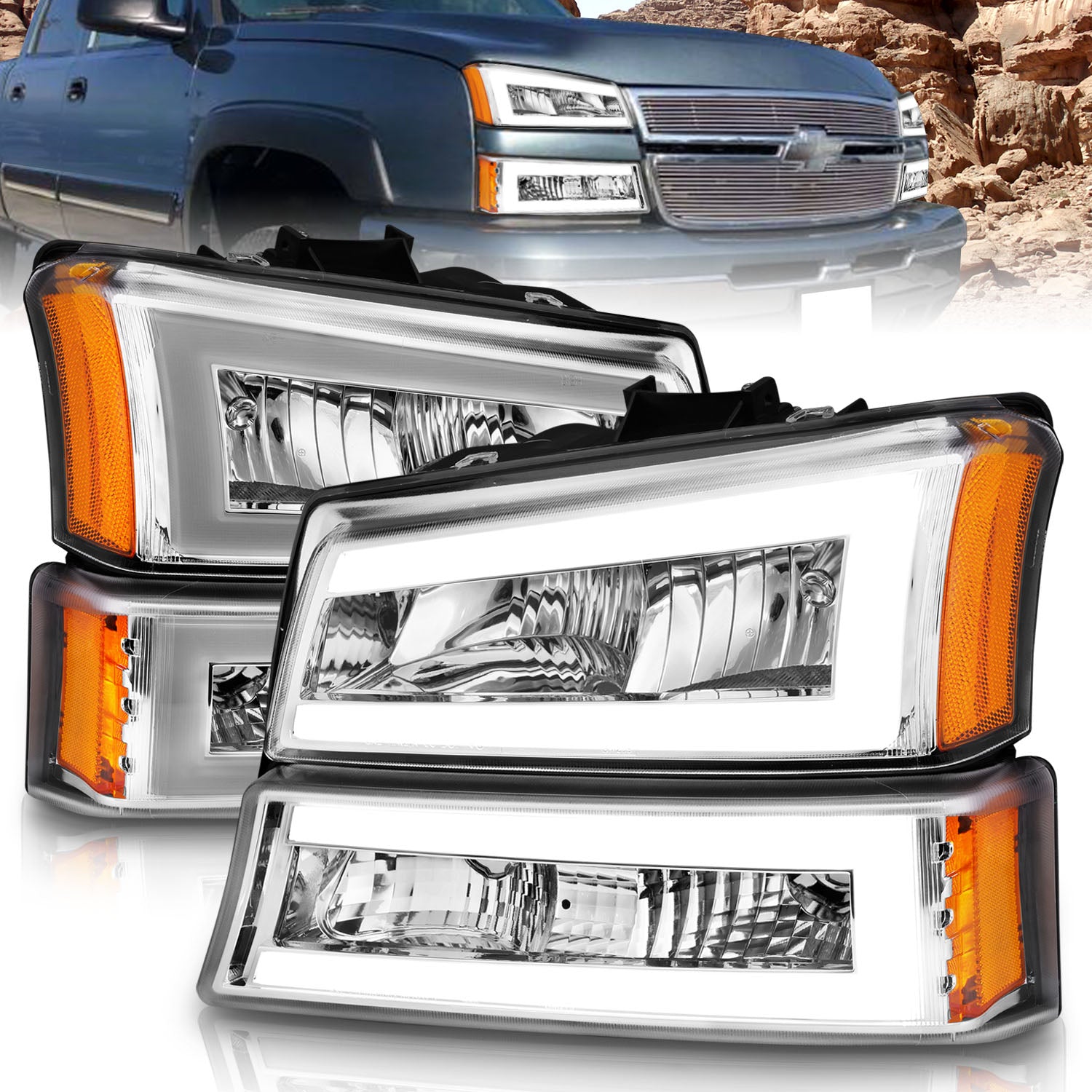 ANZO USA 111502 - Headlight Assembly
