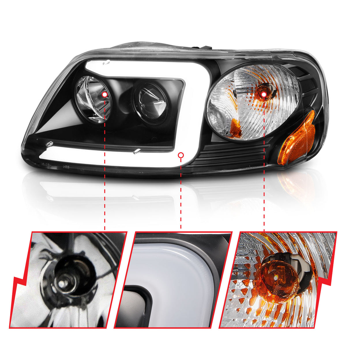 ANZO USA 111503 - Headlight Assembly