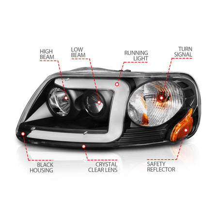 ANZO USA 111503 - Headlight Assembly