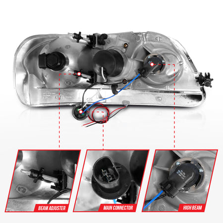 ANZO USA 111503 - Headlight Assembly