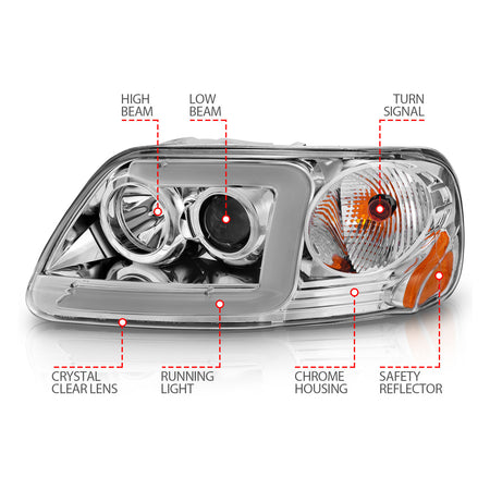 ANZO USA 111504 - Headlight Assembly