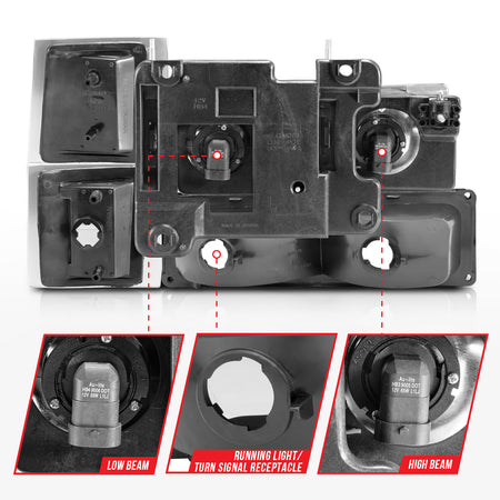 ANZO USA 111505 - Headlight Assembly