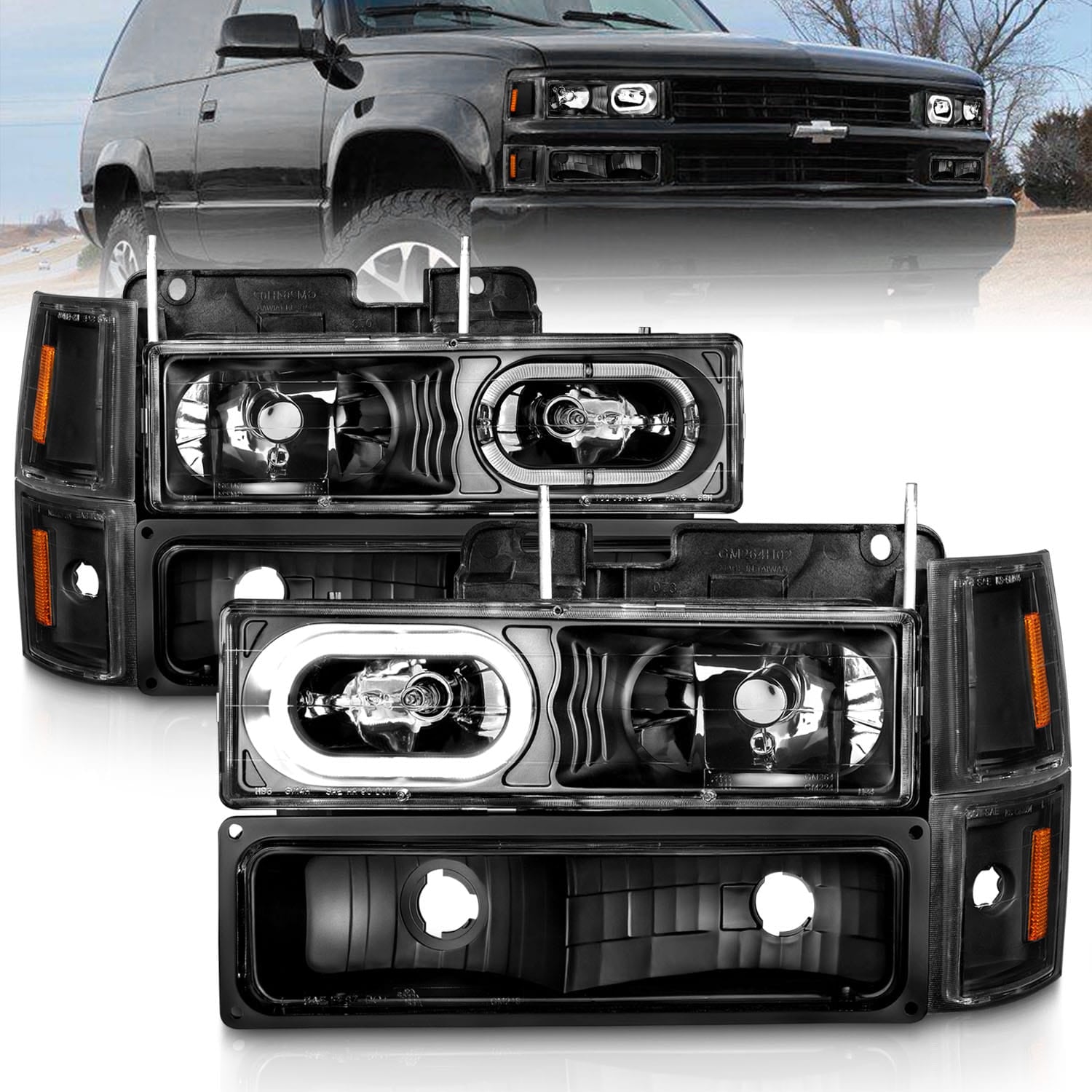 ANZO USA ANZO USA 111507 Headlight Assembly