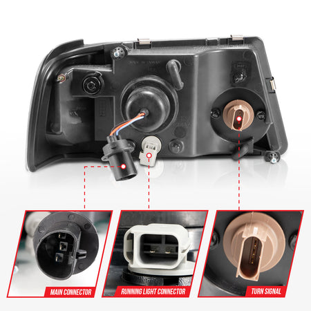 ANZO USA 111511 - Headlight Assembly