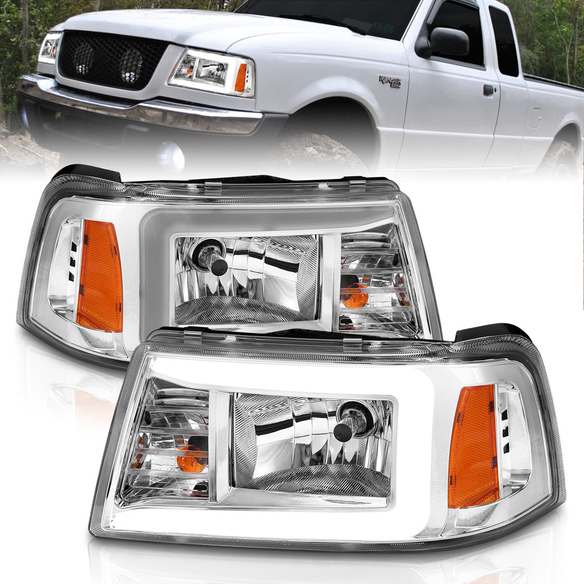 ANZO USA 111512 - Headlight Assembly