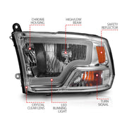ANZO USA ANZO USA 111516 Headlight Assembly