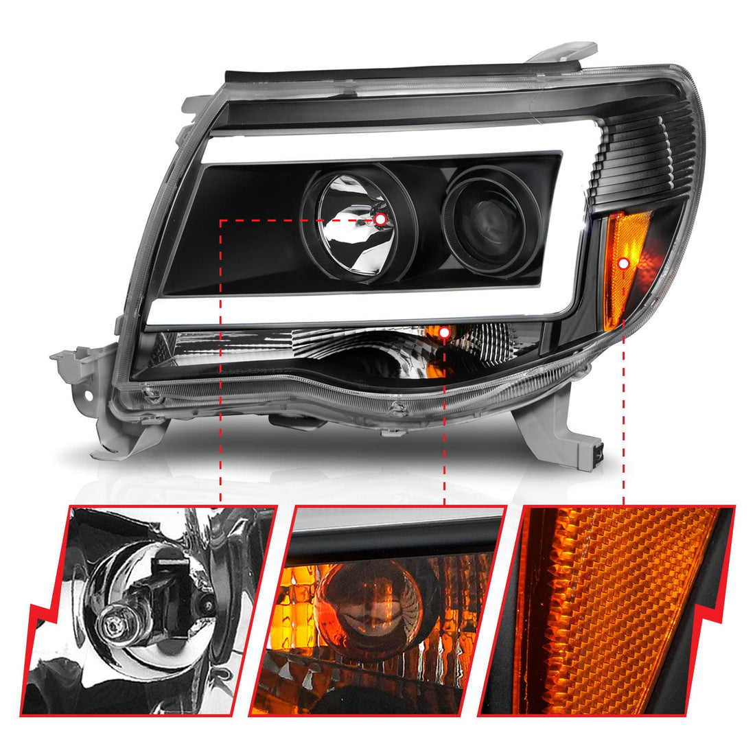 ANZO USA ANZO USA 111517 Headlight Assembly