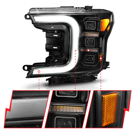 ANZO USA 111519 - LED Projector Headlight 3