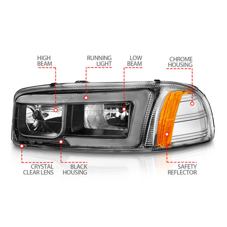ANZO USA 111522 - Headlight Assembly