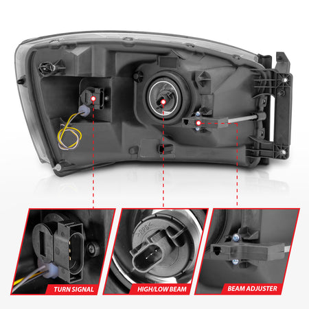 ANZO USA 111527 - Headlight Assembly