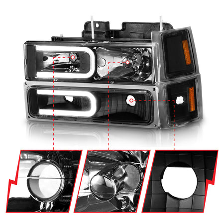 ANZO USA 111528 - Headlight Assembly