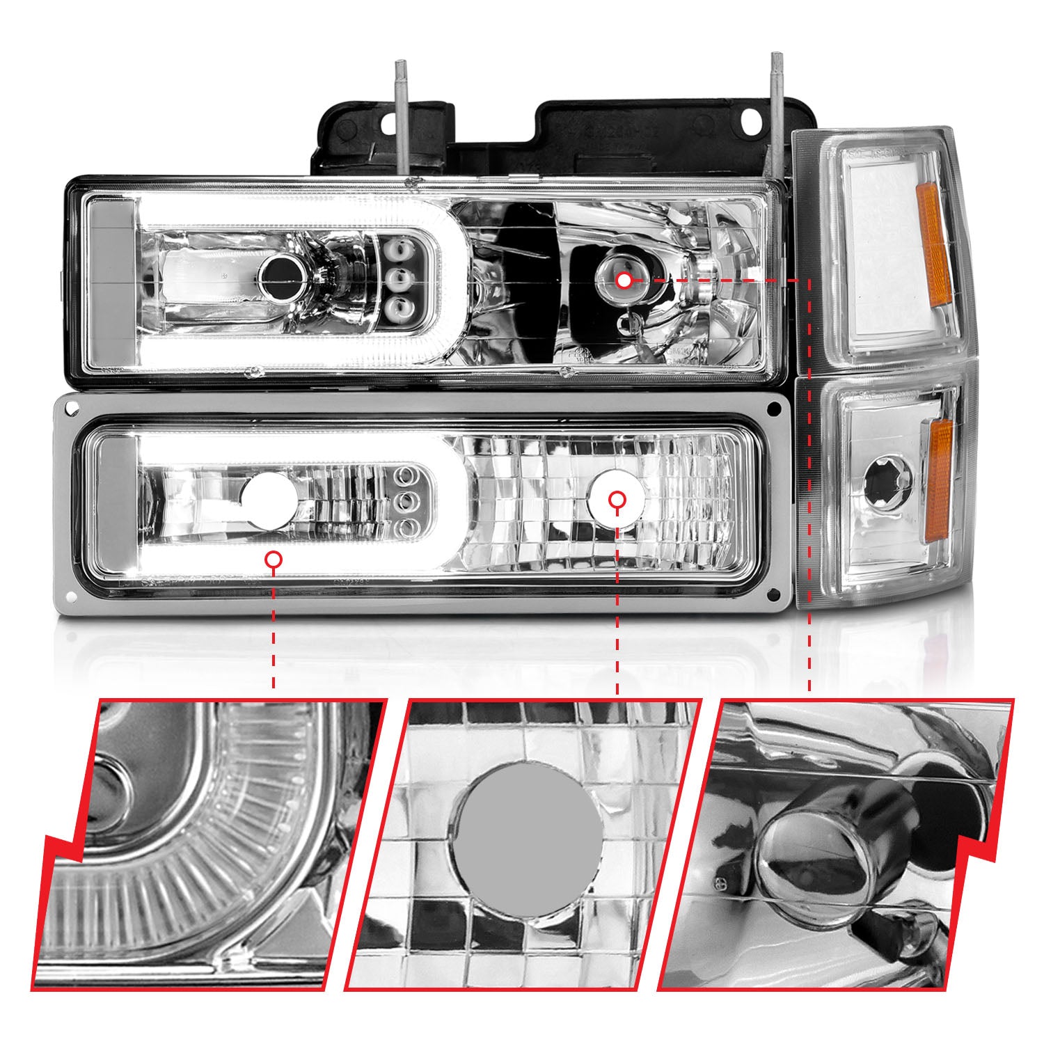 ANZO USA 111529 - Headlight Assembly