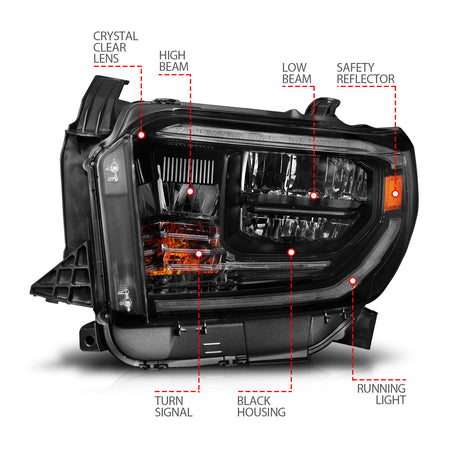 ANZO USA 111531 - LED Crystal Headlight 4