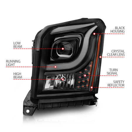 ANZO USA 111535 - Headlight Assembly