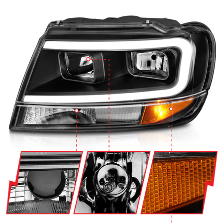 ANZO USA 111537 - Headlight Assembly