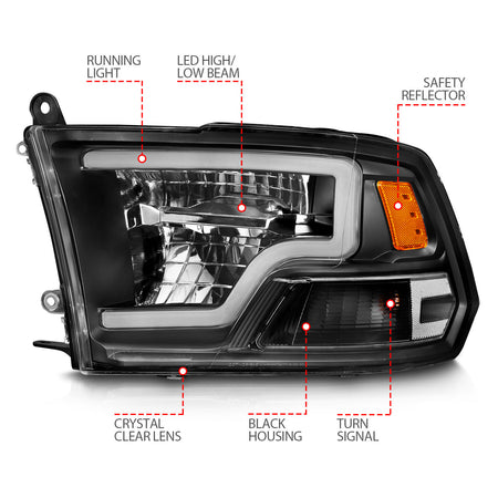 ANZO USA 111539 - Headlight Assembly