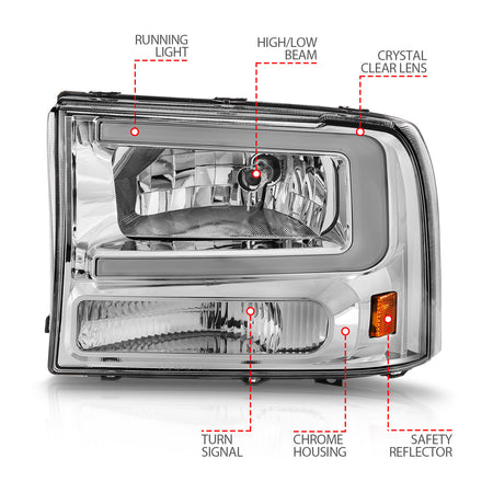 ANZO USA 111550 - Headlight Assembly