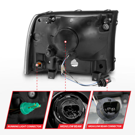 ANZO USA 111550 - Headlight Assembly