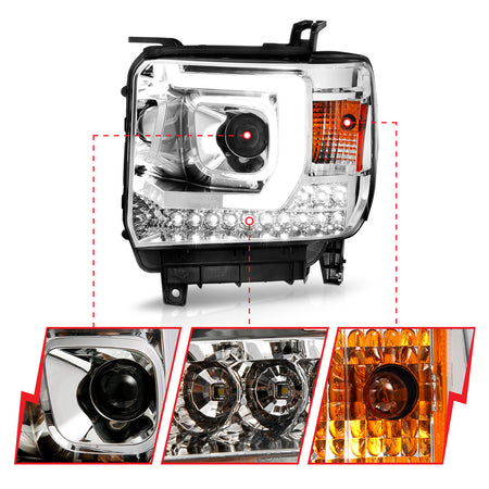 ANZO USA 111553 - Headlight Assembly