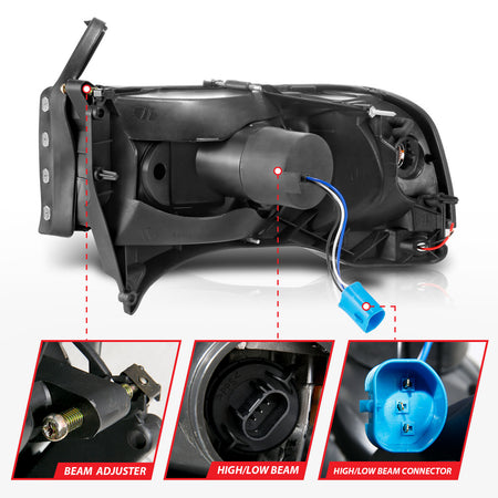 ANZO USA 111554 - Headlight Assembly