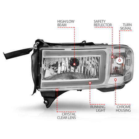 ANZO USA 111555 - Headlight Assembly