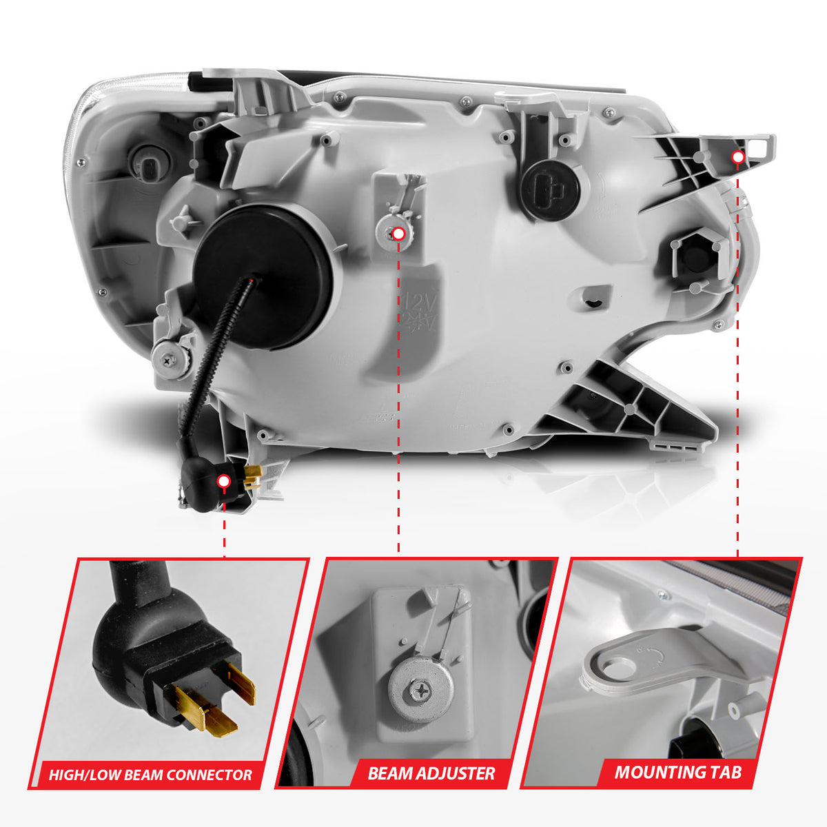 ANZO USA 111557 - Headlight Assembly