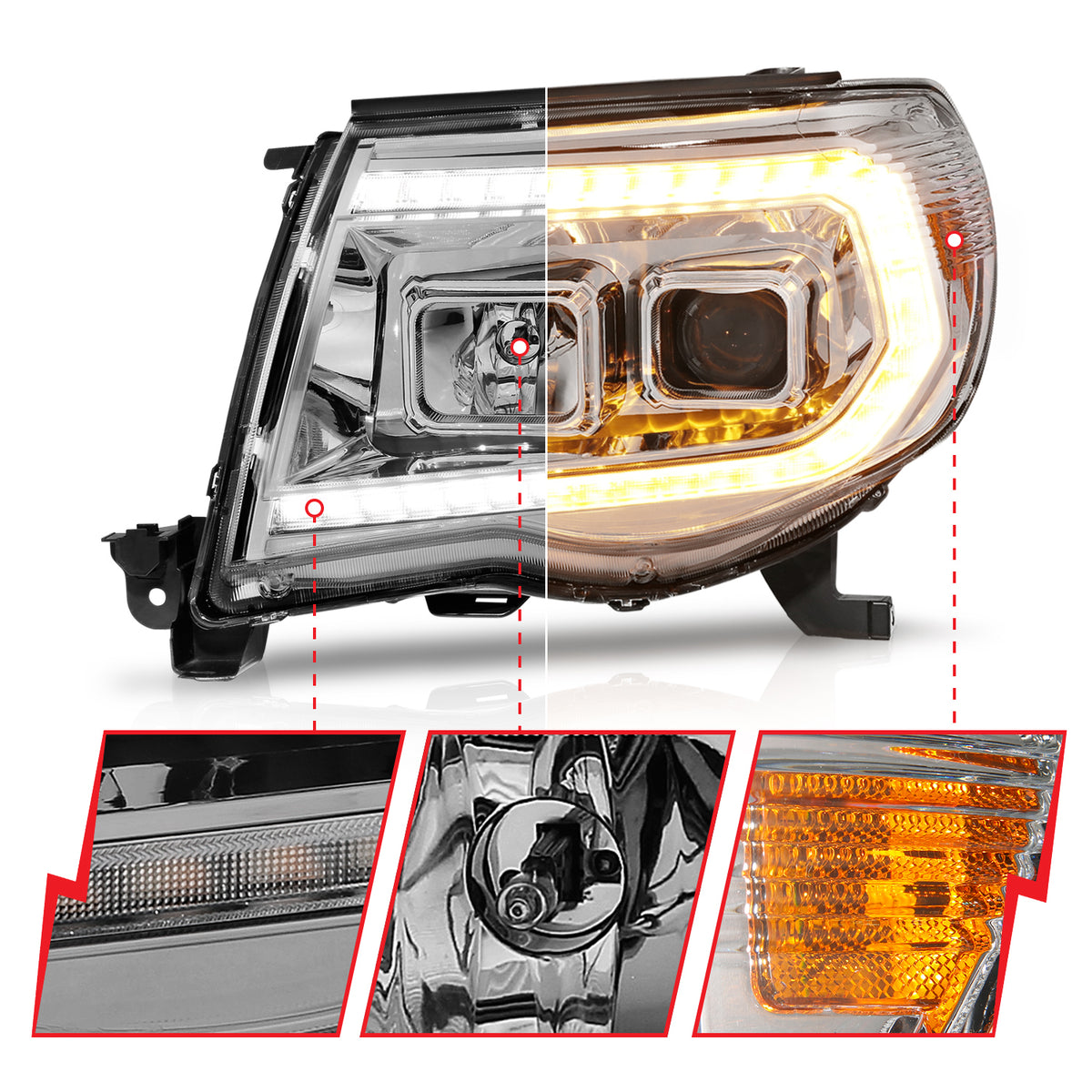 ANZO USA 111565 - Headlight Assembly
