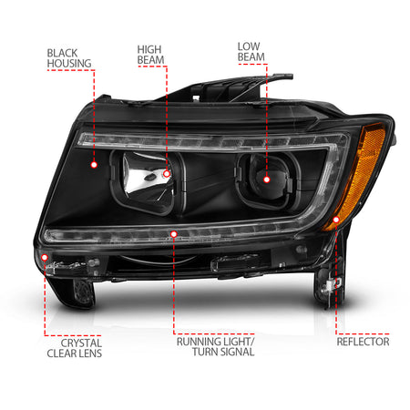 ANZO USA 111568 - Headlight Assembly
