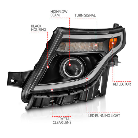 ANZO USA 111575 - Headlight Assembly