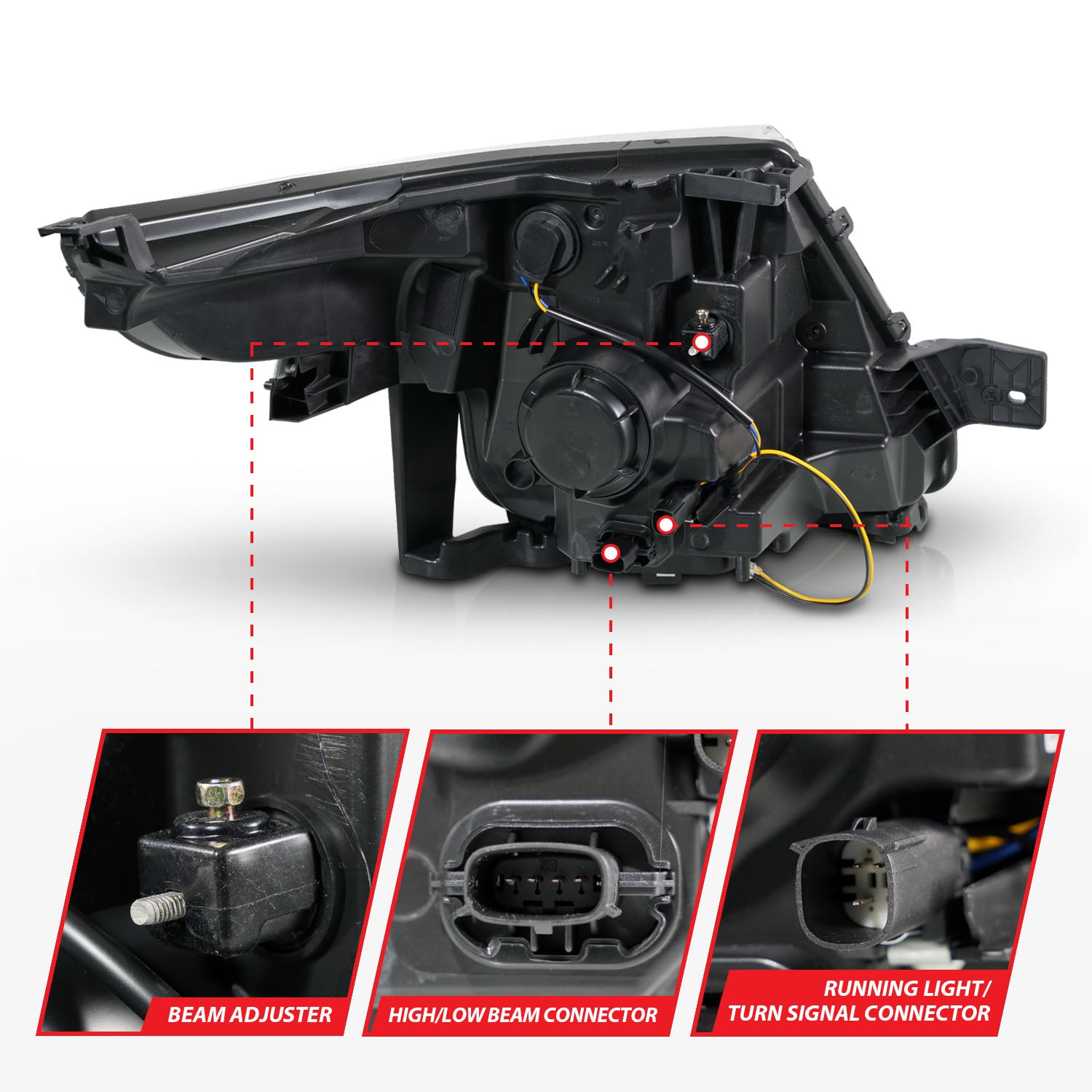 ANZO USA 111575 - Headlight Assembly