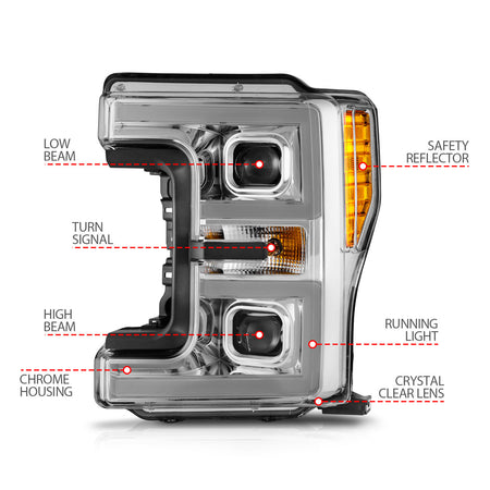 ANZO USA 111578 - LED Projector Headlight 5