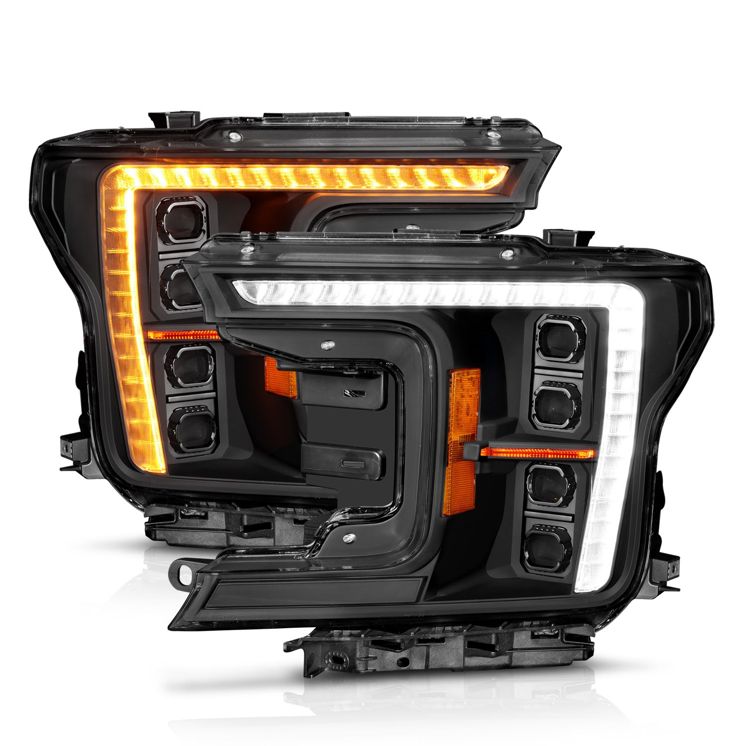 ANZO USA 111588X - Z-SERIES FULL LED PROJECTOR HEADLIGHTS 4