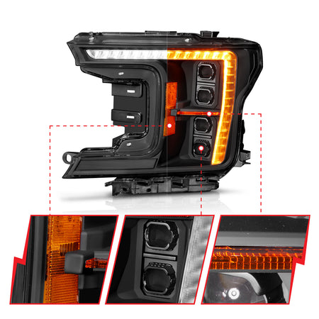 ANZO USA 111589X - Headlight Assembly
