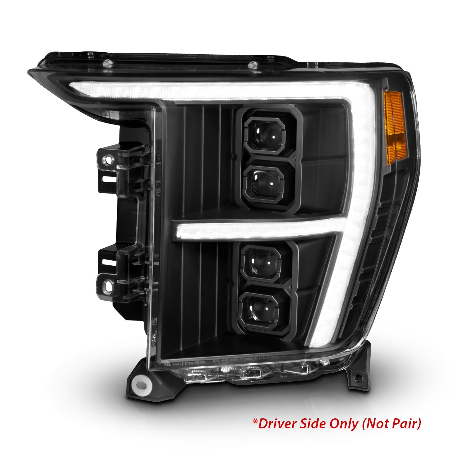 ANZO USA 111593X-L - Z-SERIES FULL LED PROJECTOR HEADLIGHTS DRIVER SIDE 4