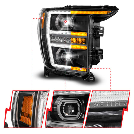 ANZO USA 111594-R - LED Projector Headlights 5